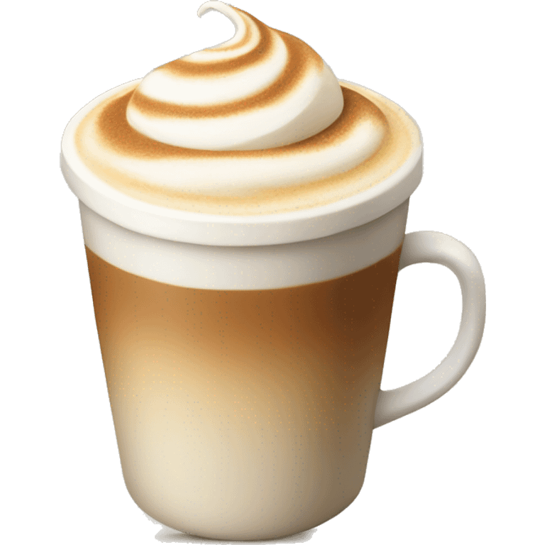 Vanilla latte  emoji