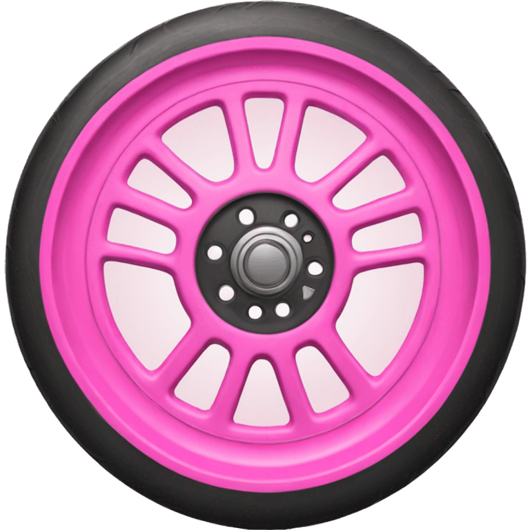 hight pink wheel emoji