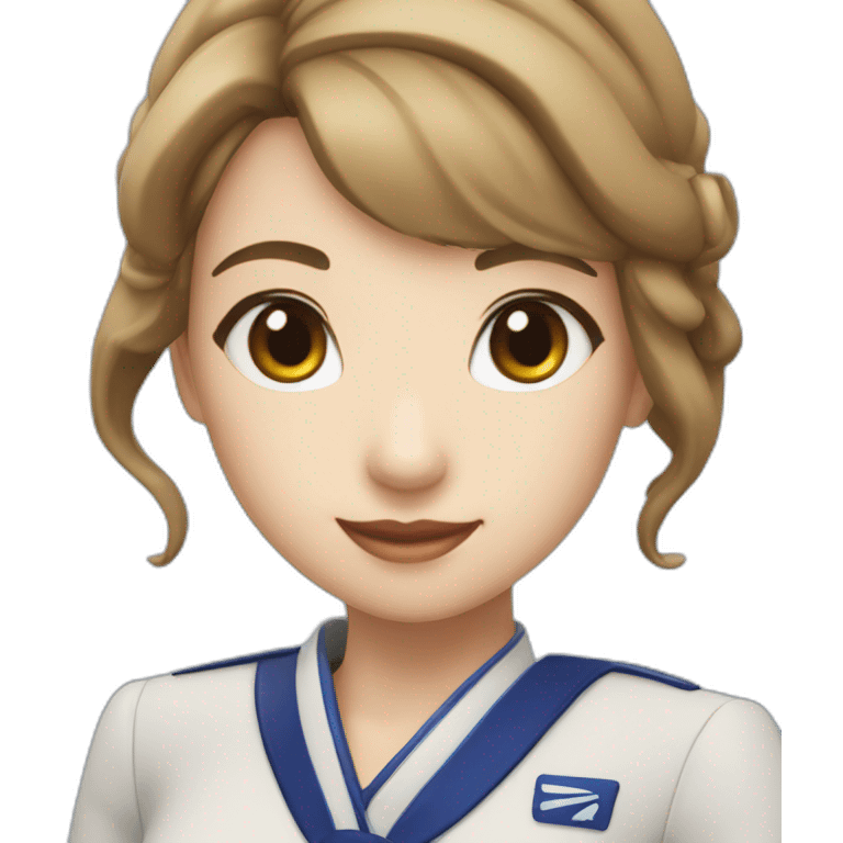 ANA All Nippon Airways cabin crew emoji