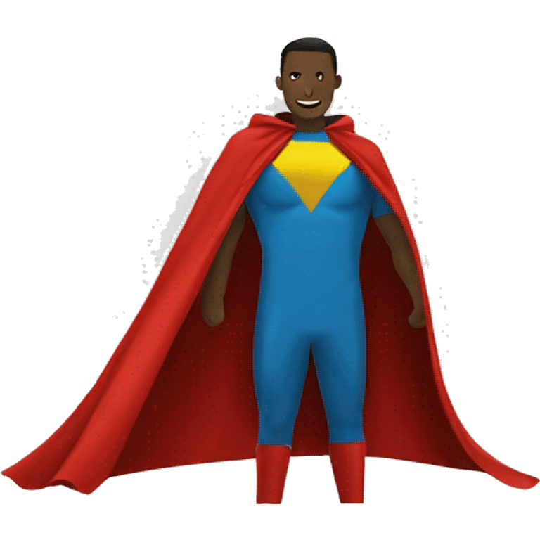 super hero cape emoji