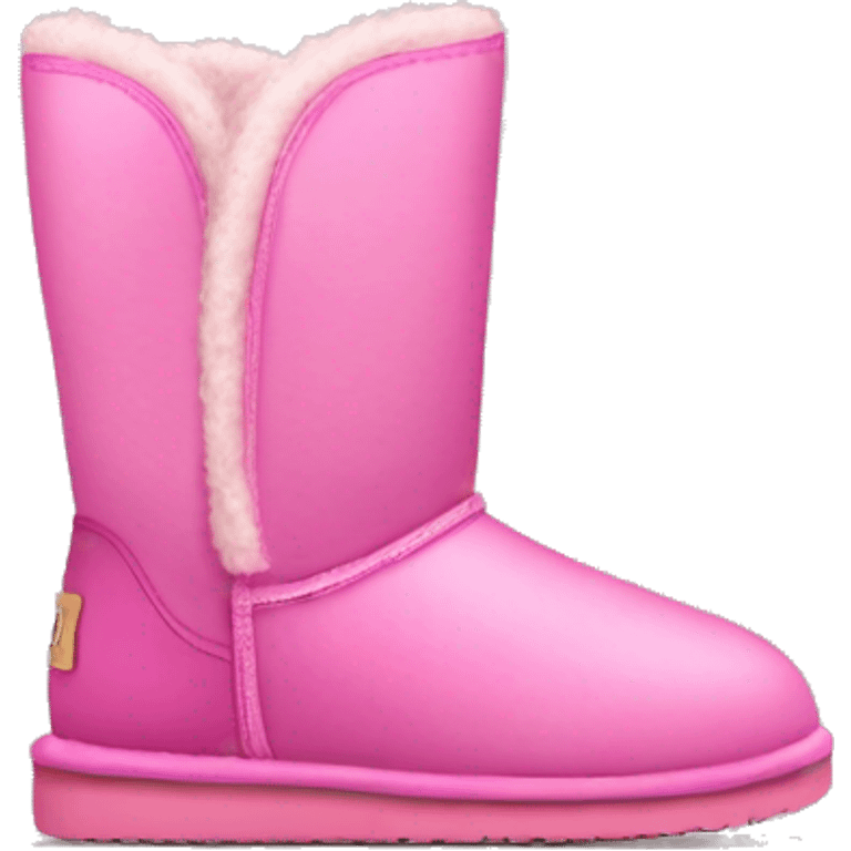 Pink uggs emoji