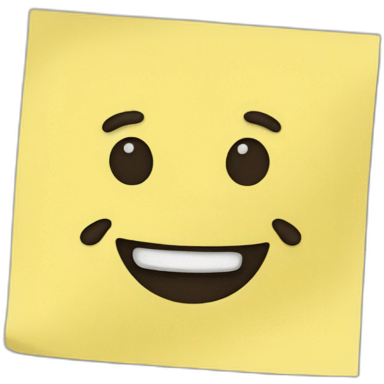 sticky note emoji