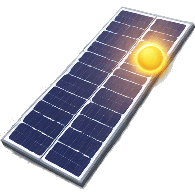 Solar panel emoji