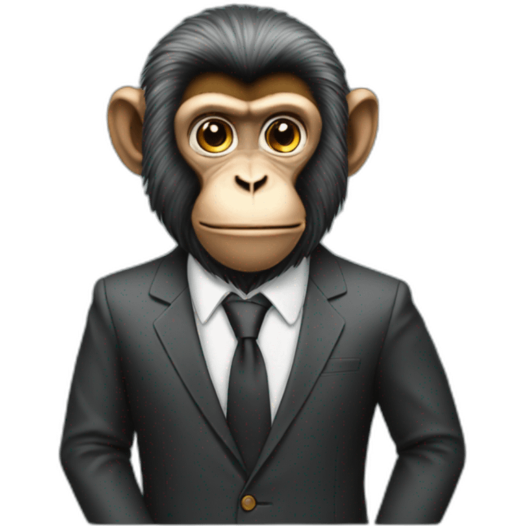 monkey CEO emoji