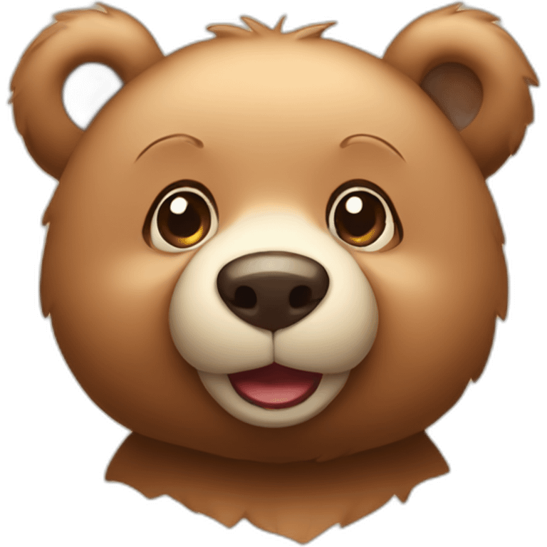 cute bear emoji