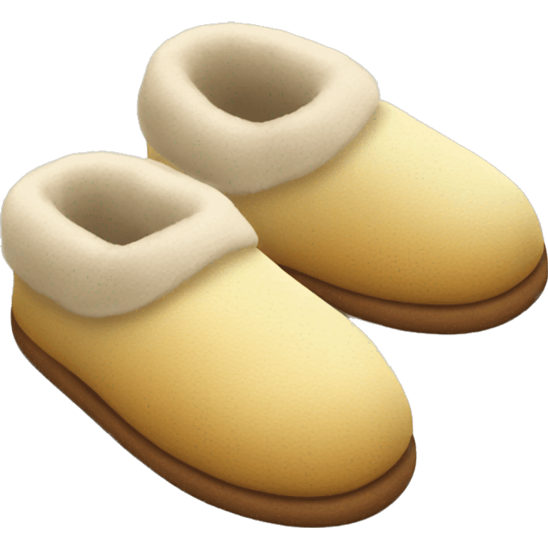 very warm slippers emoji