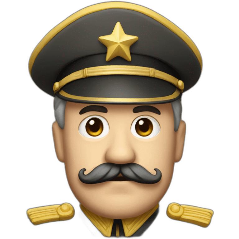 general with big mustche emoji