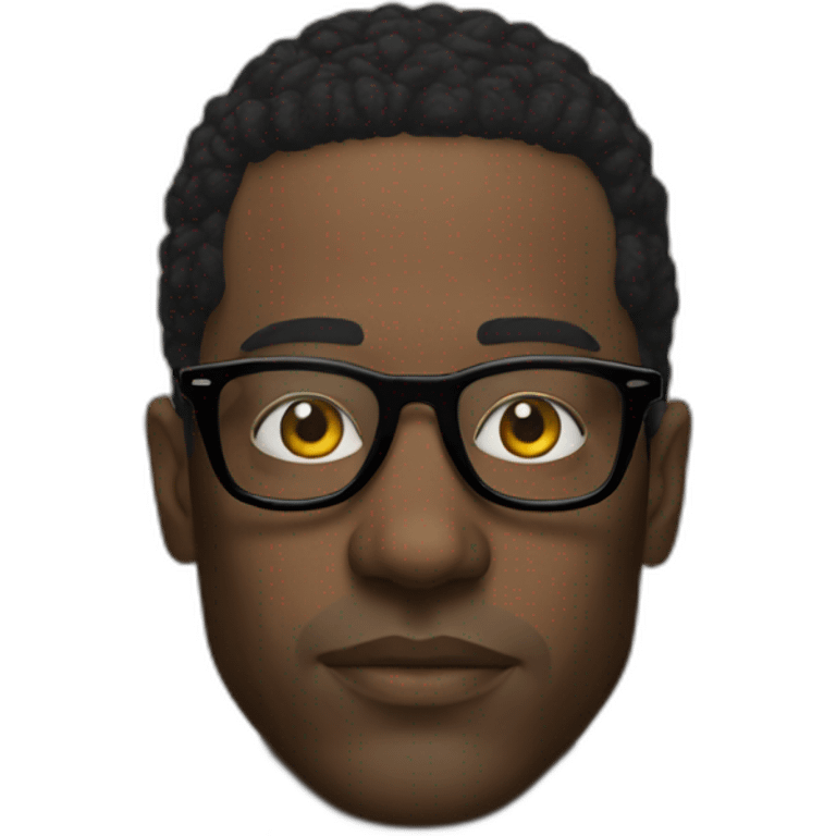 travis scott with glasses emoji