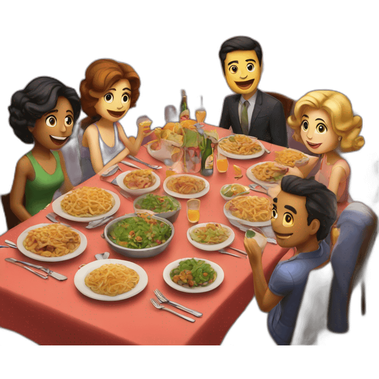 party dinner emoji