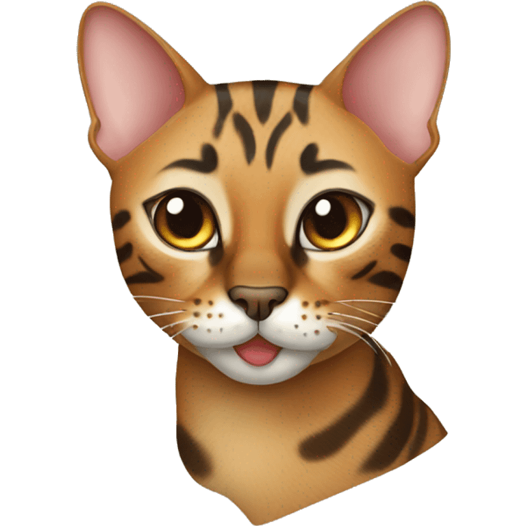 Bengal cat emoji