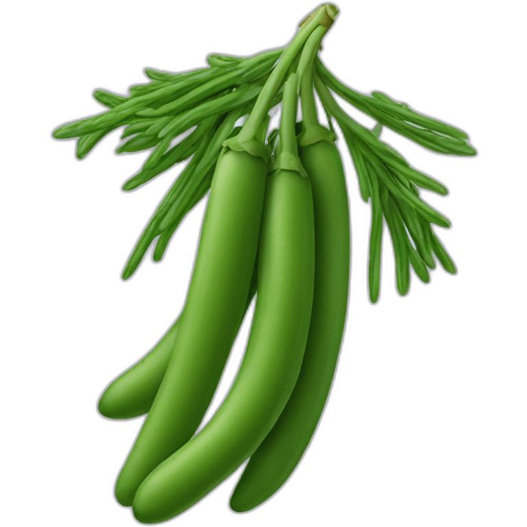 Haricot vert emoji