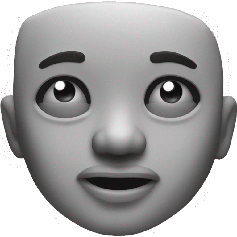 Silicone sculpture emoji