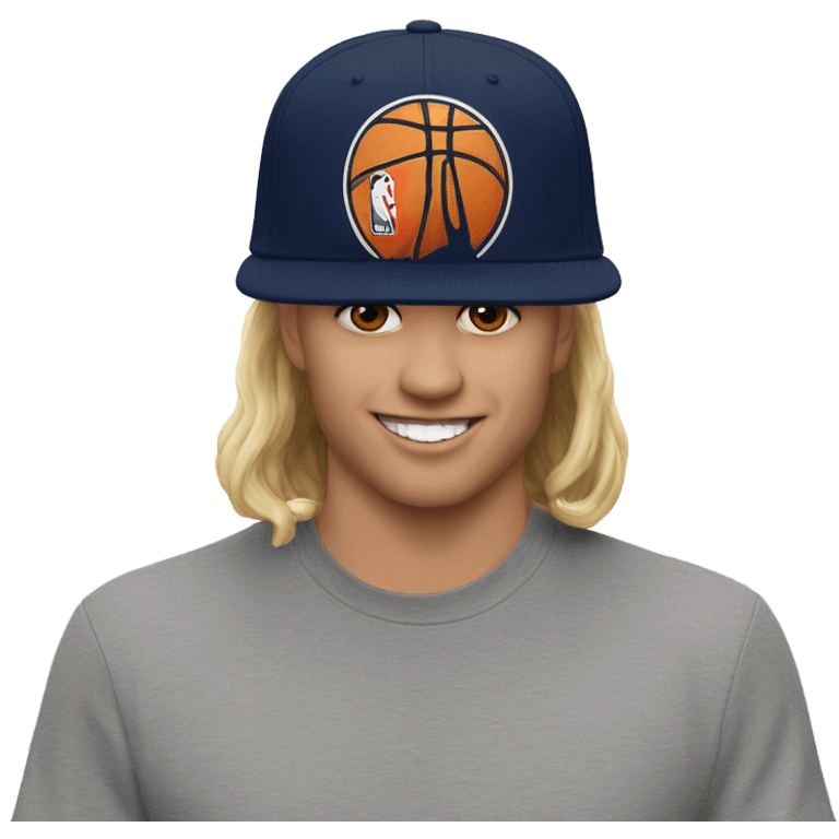 gorra NBA emoji