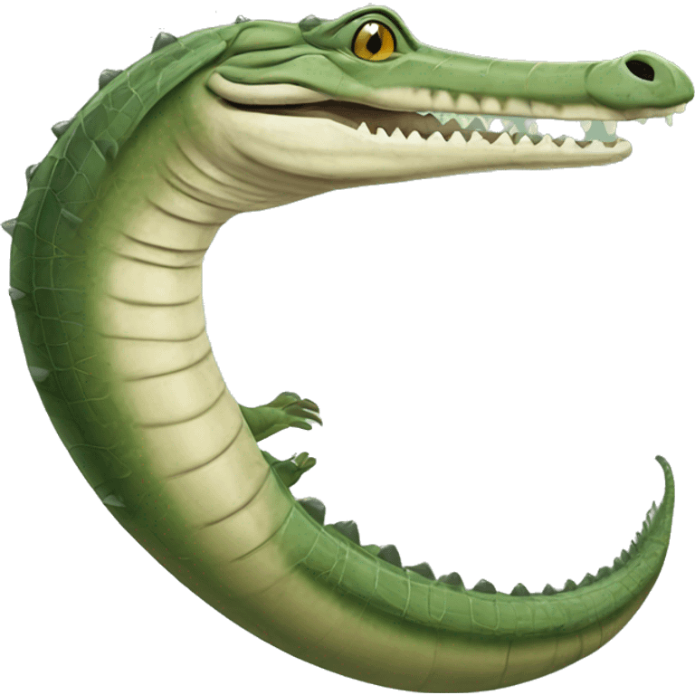 Indian Gharial emoji