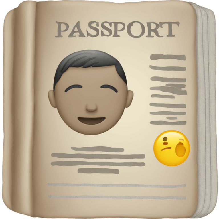 Passport  emoji