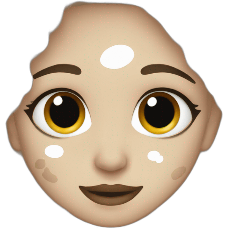 vitiligo emoji