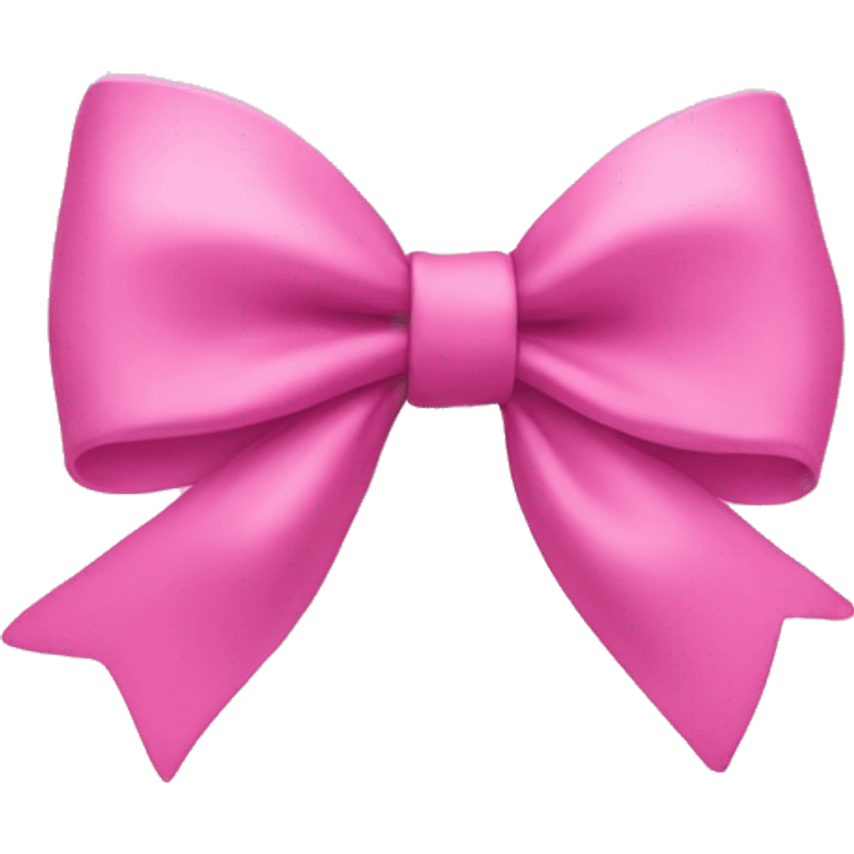 Pink bow  emoji