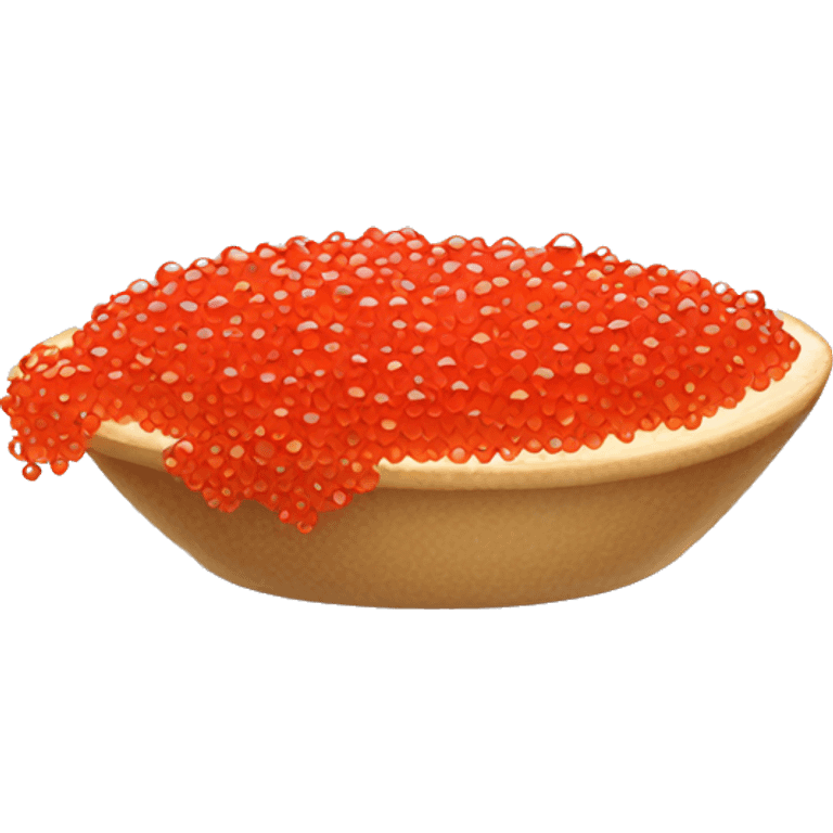 Red caviar  emoji