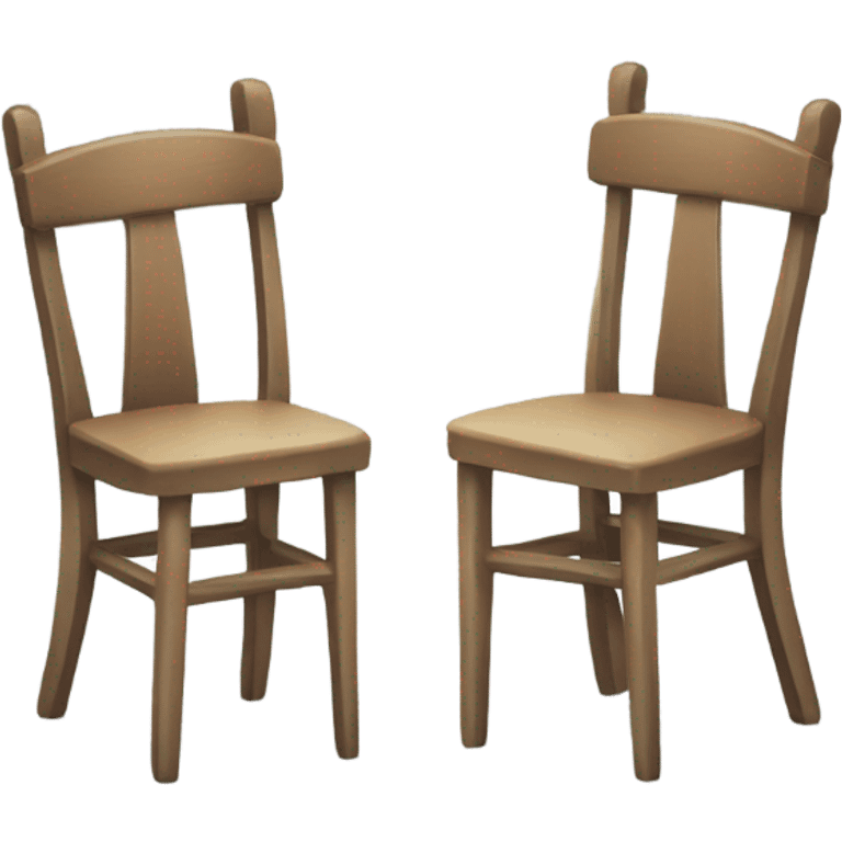 two persons chairs emoji