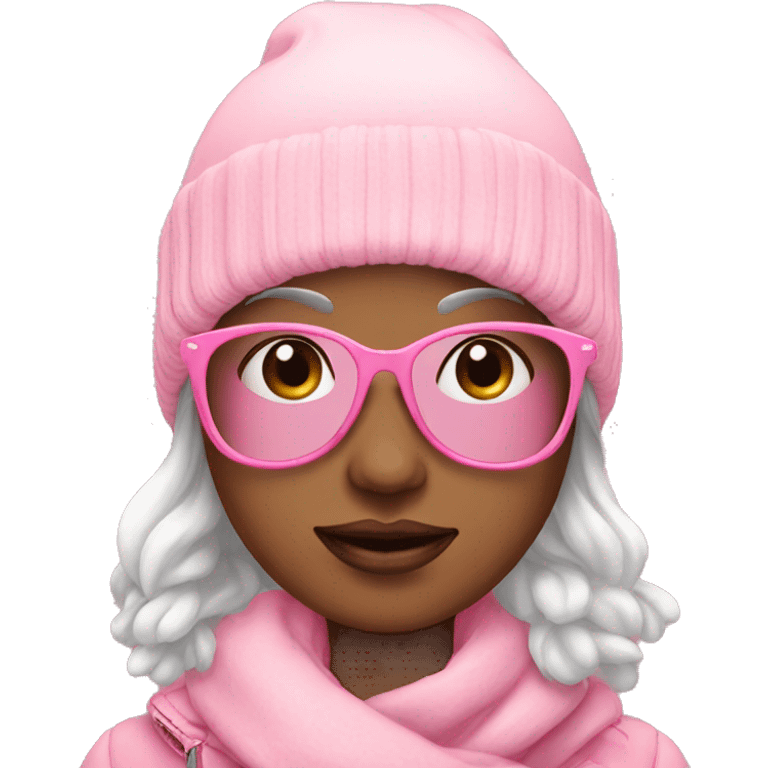 Winter Pink Accessories  emoji