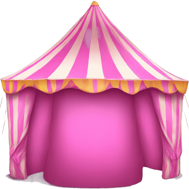 pink carnival tent emoji