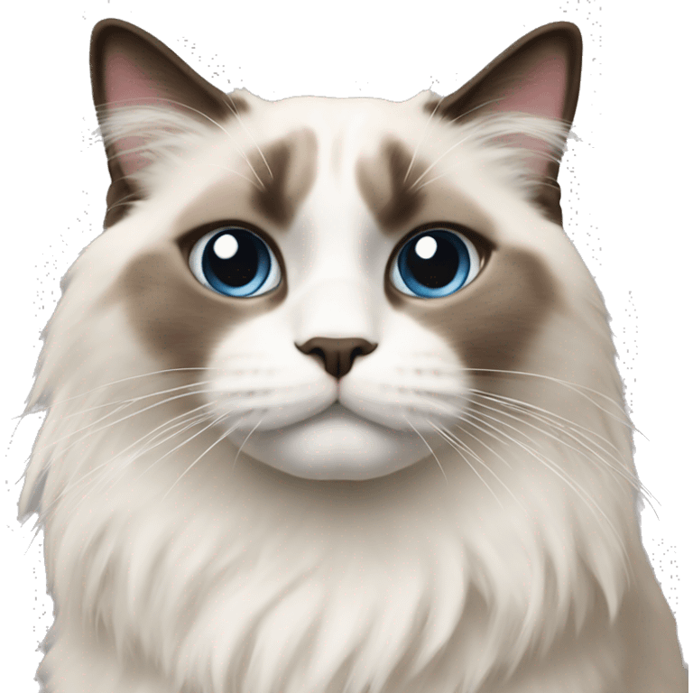 Ragdoll cat emoji