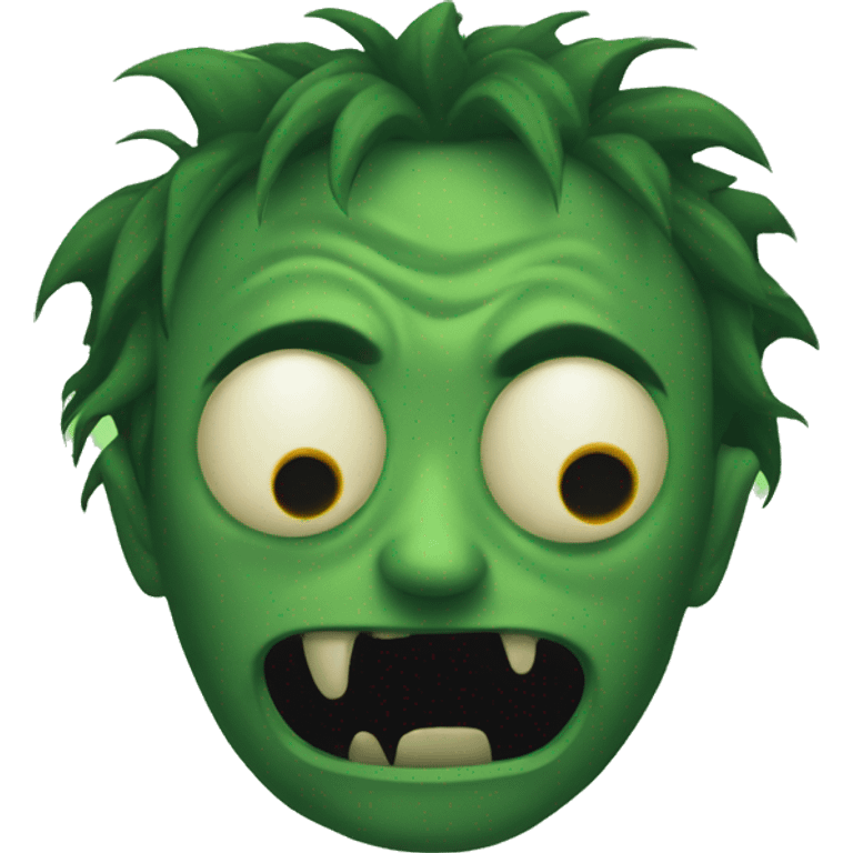 Boogeyman green scary emoji