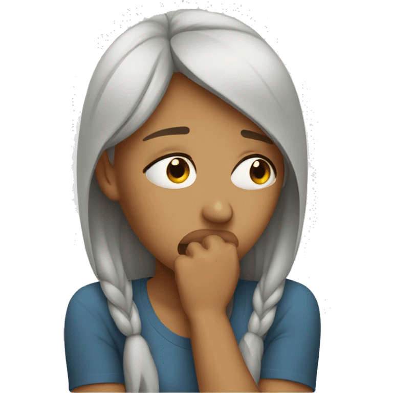 Crying women emoji