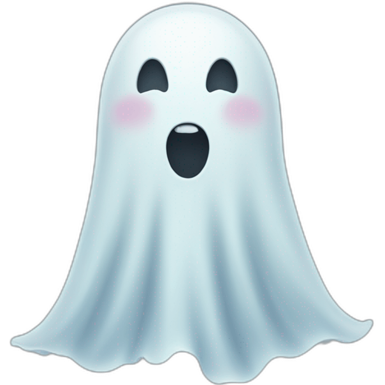 Cute ghost emoji