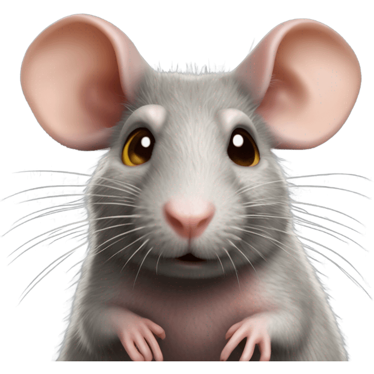 realistic rat scab from harry potter emoji