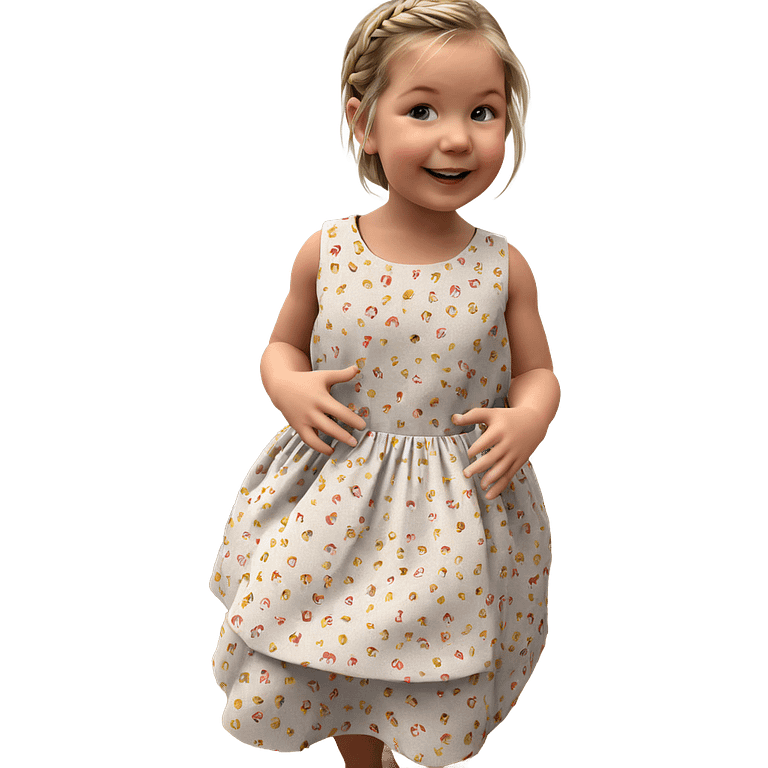 smiling girl in indoor dress emoji