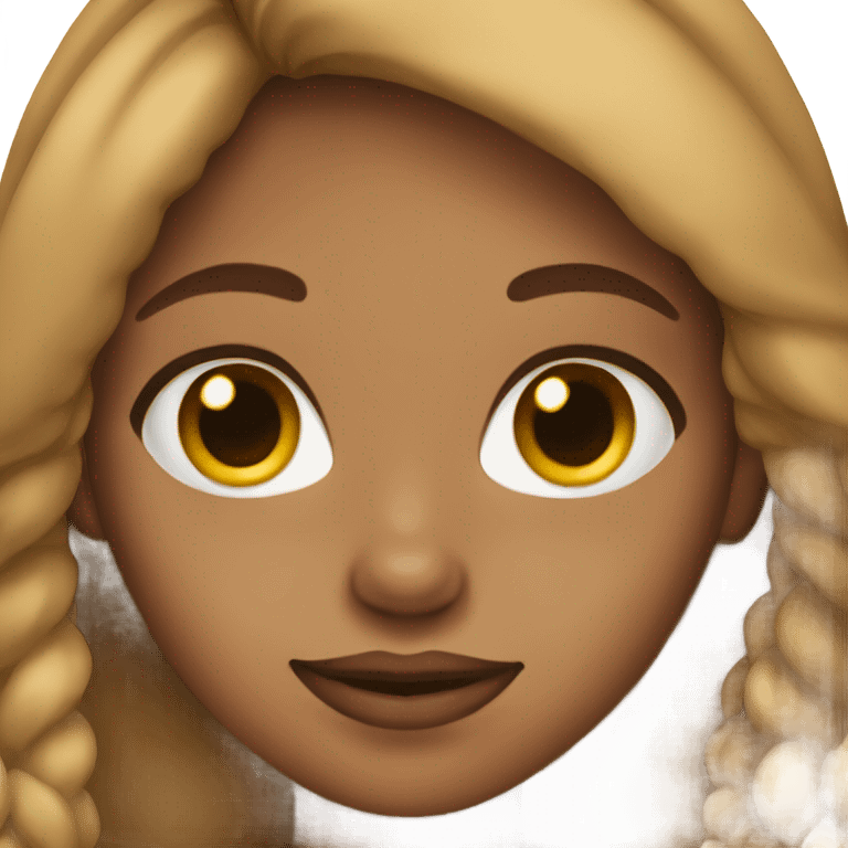 Light Browne skin girl emoji