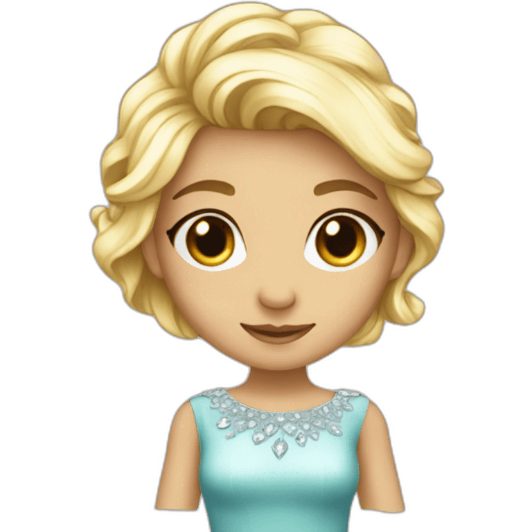 Diamant-Dress emoji