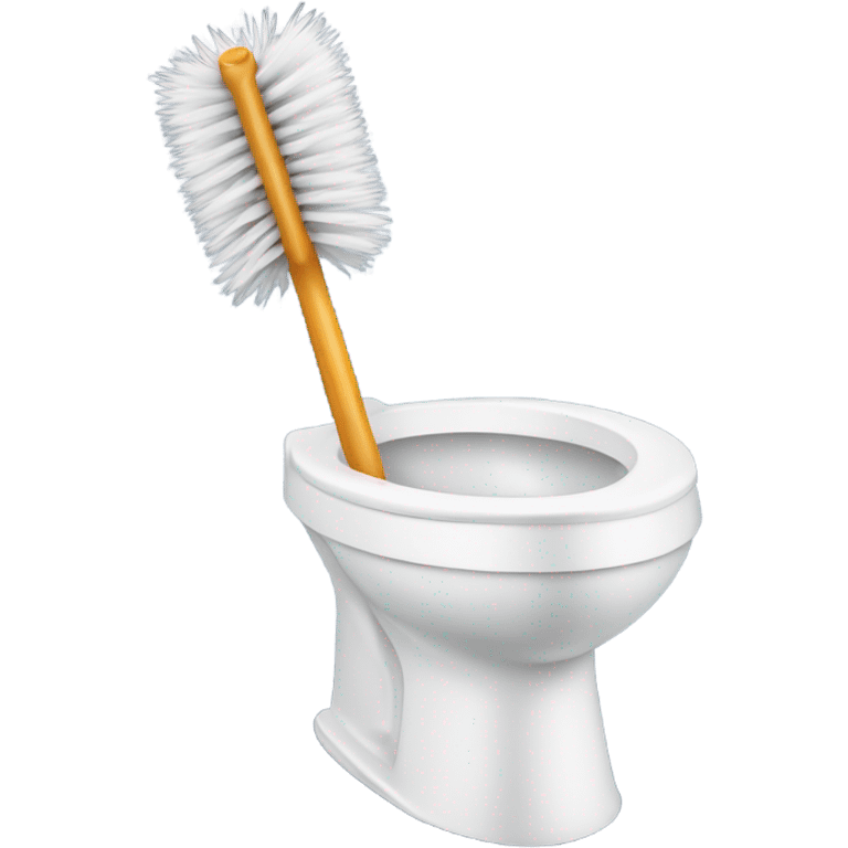 Toilet Brush emoji