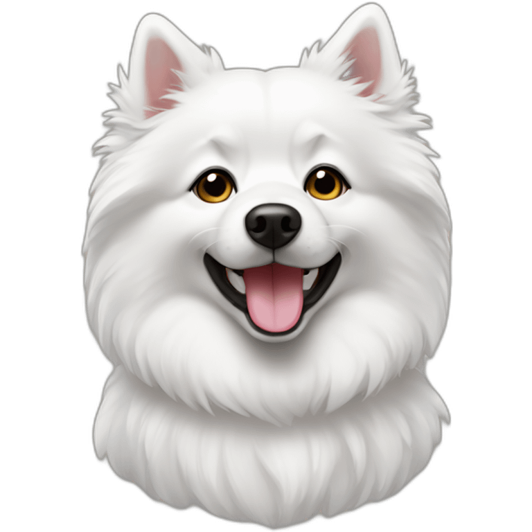 American Eskimo dog emoji