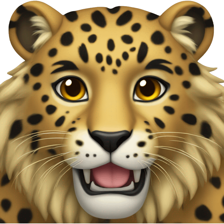 Corazon de leopardo emoji