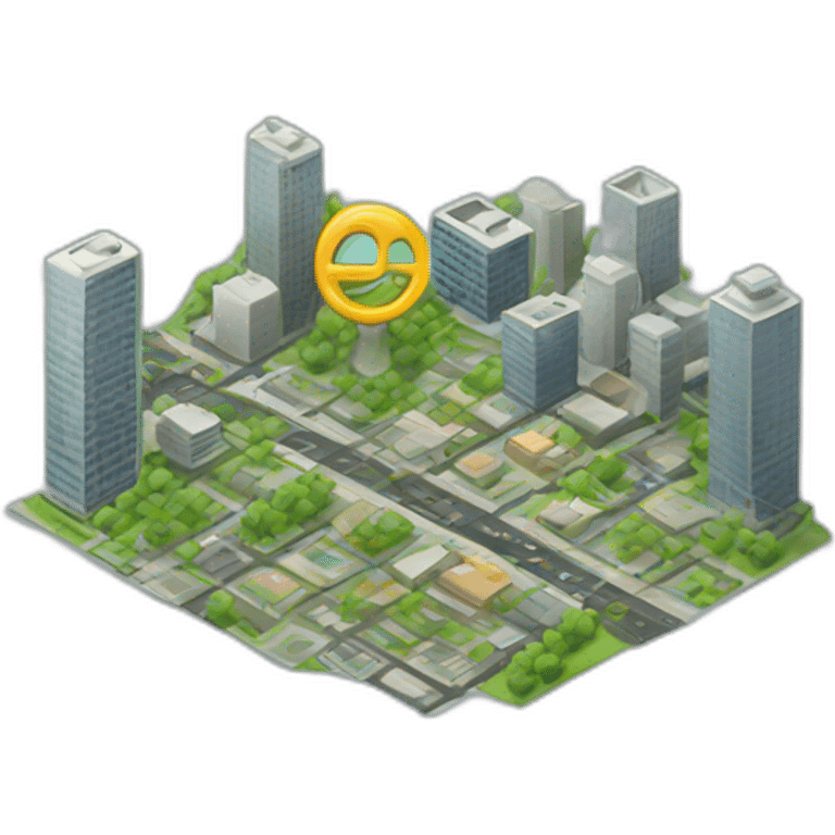 Urban planning logo emoji