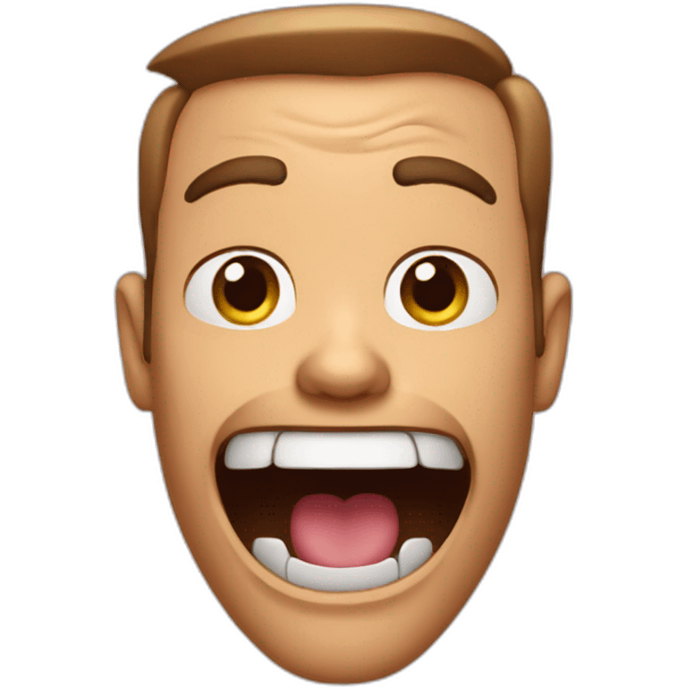 Andrew big mouth  emoji