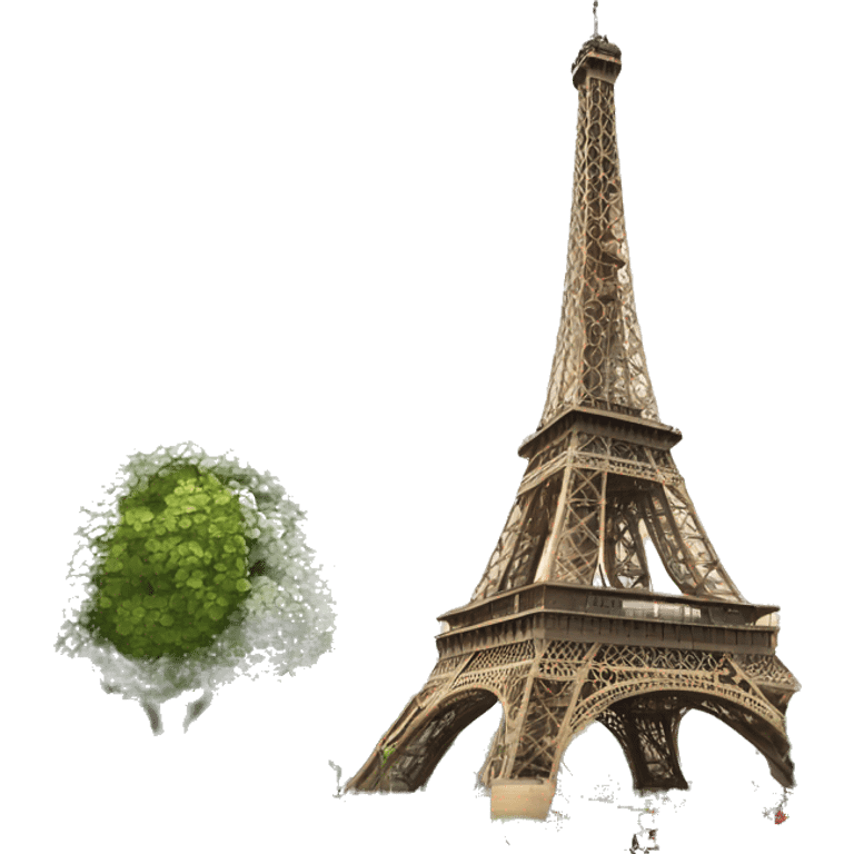 Eiffle tower in Paris emoji