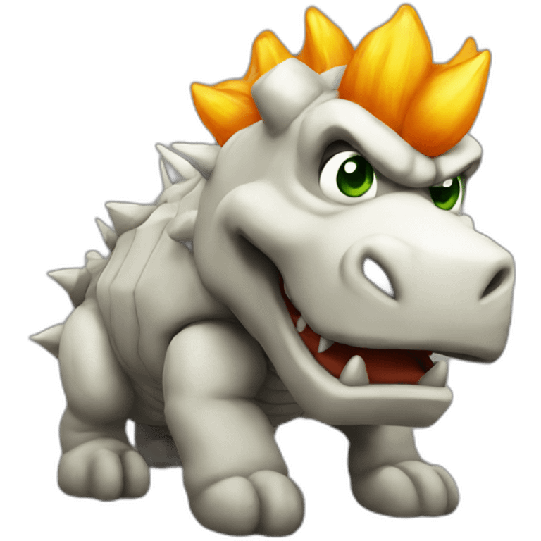 Dry Bowser emoji