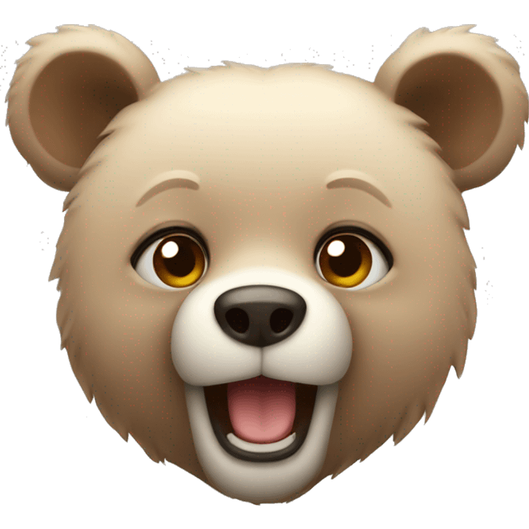 cute bear emoji