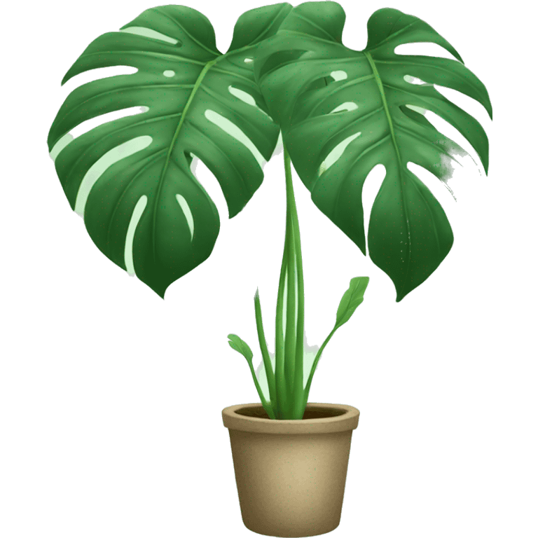 Monstera House plant  emoji