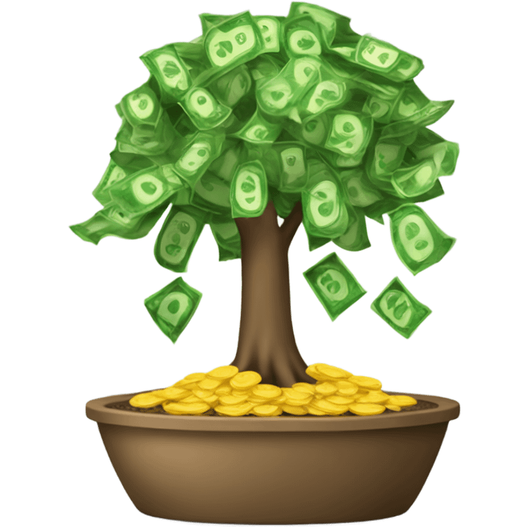 Money tree emoji