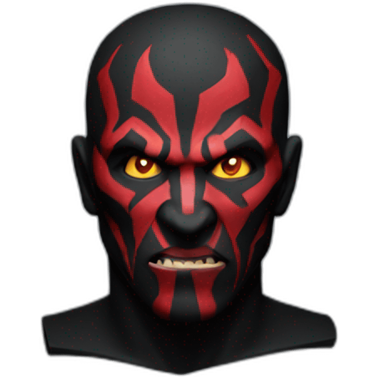 Dark maul emoji