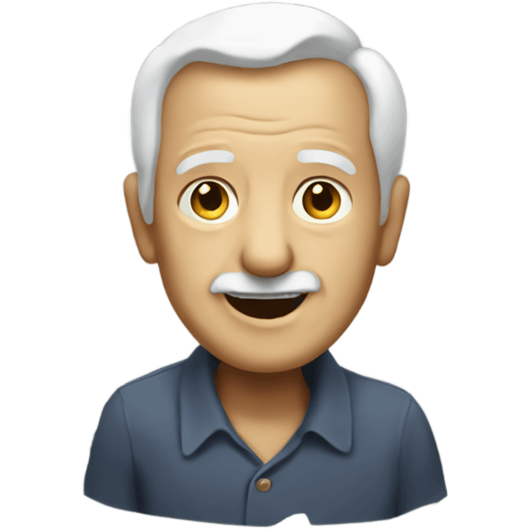 Old man giving away money  emoji