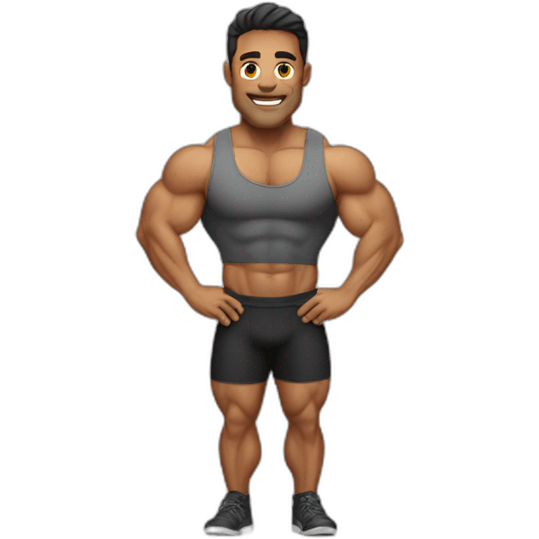 bodybuilder emoji