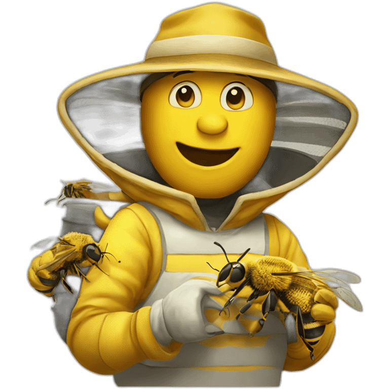 beekeeper emoji