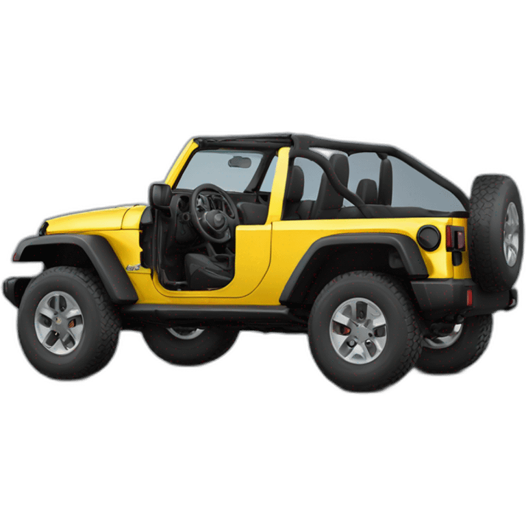 jeep wrangler amarillo emoji