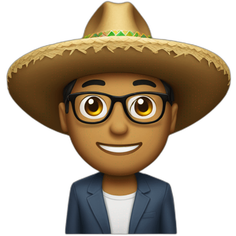 Ridwan Kamil with sombrero hat emoji