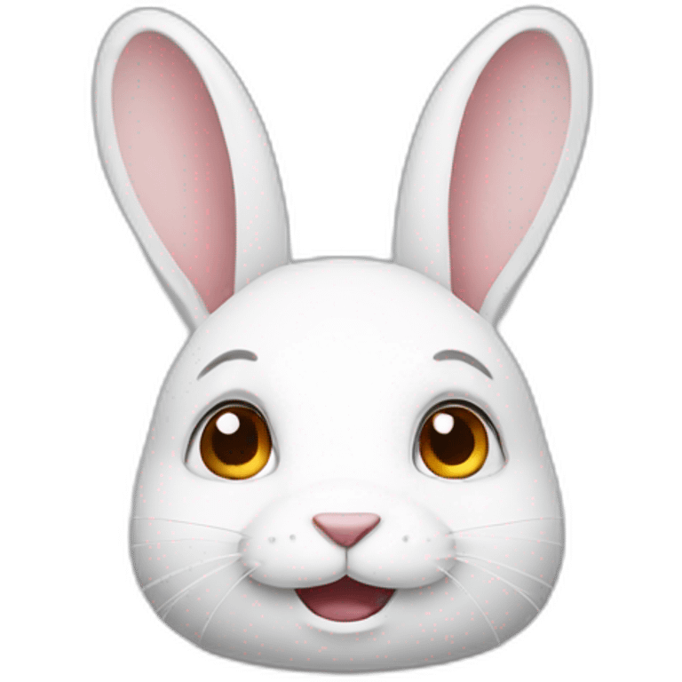 white rabbit emoji